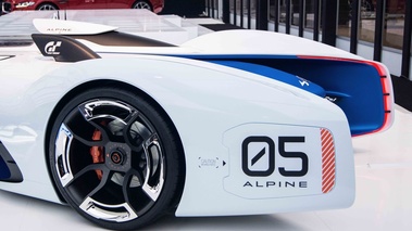 Alpine Vision GT blanc jante 