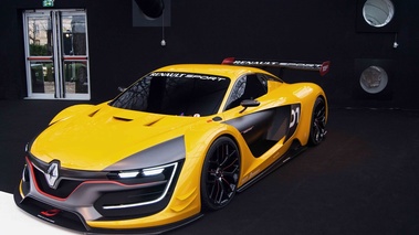 Renault R.S. 01 jaune 3/4 avant gauche