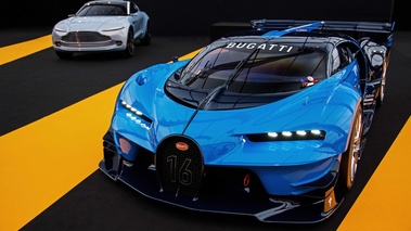 Festival Automobile International de Paris 2016 - Bugatti Vision GT 3/4 avant gauche