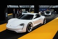 Festival Automobile International de Paris 2016 - Porsche Mission e 3/4 avant gauche