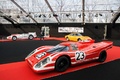 Festival Automobile International de Paris 2017 - Porsche 917K rouge 3/4 avant gauche