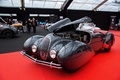 Festival Automobile International de Paris 2018 - Delahaye anthracite 3/4 avant gauche