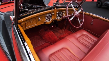 Festival Automobile International de Paris 2018 - Delahaye anthracite intérieur