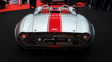 Festival Automobile International de Paris 2018 - Jannarelly Design-1 gris/rouge face arrière