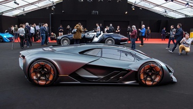 Festival Automobile International de Paris 2018 - Lamborghini Terzo Millennio profil