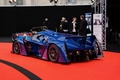 Festival Automobile International de Paris 2018 - Ligier JS P4 bleu 3/4 arrière gauche