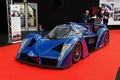 Festival Automobile International de Paris 2018 - Ligier JS P4 bleu 3/4 avant gauche