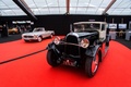 Festival Automobile International de Paris 2018 - Voisin noir/blanc 3/4 avant gauche