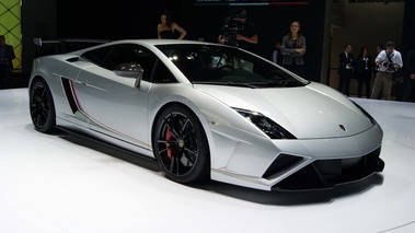 Lamborghini Gallardo Squadra Corse gris 3/4 avant droit