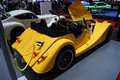 Salon de Genève 2012 - Morgan +E jaune 3/4 arrière droit