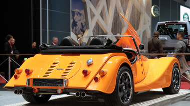 Salon de Genève 2012 - Morgan orange 3/4 arrière droit