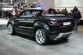 Salon de Genève 2012 - Range Rover Evoque Convertible Concept anthracite 3/4 arrière gauche