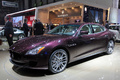 Salon de Genève 2013 - Maserati Quattroporte MY2013 bordeaux 3/4 avant gauche