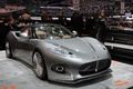 Salon de Genève 2013 - Spyker B6 Venator anthracite 3/4 avant droit