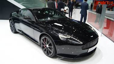 Aston Martin DB9 Carbon Black 3/4 avant droit