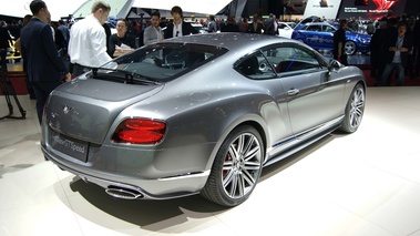 Bentley Continental GT Speed anthracite 3/4 arrière droit