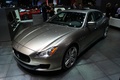 Maserati Quattroporte Ermenegildo Zegna beige 3/4 avant gauche