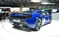 McLaren 650S bleu 3/4 arrière droit