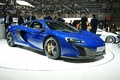 McLaren 650S bleu 3/4 avant droit