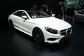 Mercedes S-Classe Coupe blanc 3/4 avant droit