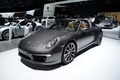 Porsche 991 Targa anthracite 3/4 avant gauche