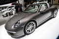 Porsche 991 Targa anthracite 3/4 avant gauche