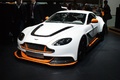 Aston Martin Vantage GT3 blanc 3/4 avant gauche