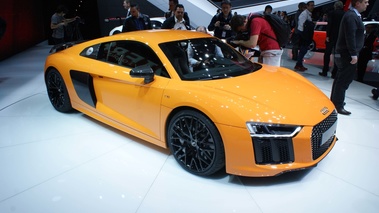 Audi R8 MY2015 V10 Plus orange 3/4 avant droit