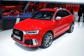 Audi RS Q3 MkII rouge 3/4 avant gauche