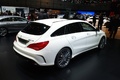 Mercedes CLA 45 AMG Shooting Brake blanc 3/4 arrière droit