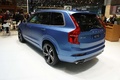 Volvo XC90 II bleu mate 3/4 arrière gauche