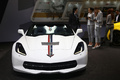 Salon de Genève 2016 - Corvette C7 Cabriolet blanc face avant