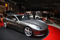 Salon de Genève 2016 - Ferrari GTC/4 Lusso anthracite 3/4 avant droit 2