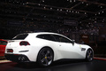 Salon de Genève 2016 - Ferrari GTC/4 Lusso blanc 3/4 arrière droit