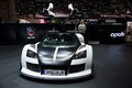 Salon de Genève 2016 - Gumpert Apollo N blanc/noir face avant portes ouvertes