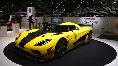 Salon de Genève 2016 - Koenigsegg Agera RS ML 3/4 avant gauche