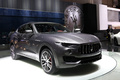 Salon de Genève 2016 - Maserati Levante anthracite 3/4 avant droit