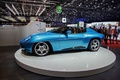 Salon de Genève 2016 - Touring Superleggera Disco Volante Spider bleu profil