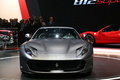 Salon de Genève 2017 - Ferrari 812 Superfast noir mate face avant