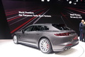 Salon de Genève 2017 - Porsche Panamera Sport Turismo anthracite 3/4 arrière gauche