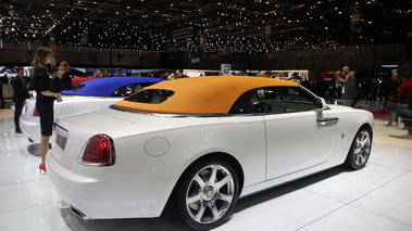 Salon de Genève 2017 - Rolls Royce Dawn by Fashion 3/4 arrière droit