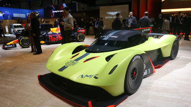 Salon de Genève 2018 - Aston Martin Valkyrie AMR Pro 3/4 avant gauche