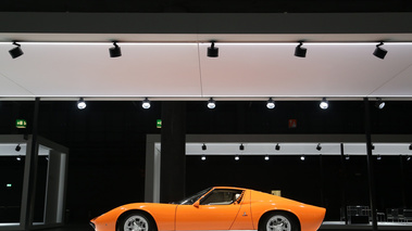 Grand Basel 2018 - Lamborghini Miura LP400 orange/gris profil