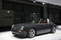 Grand Basel 2018 - Porsche 911 Targa anthracite 3/4 avant gauche