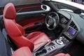 Mondial de l'Automobile de Paris 2012 - Audi R8 Spyder blanc intérieur