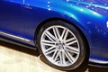 Mondial de l'Automobile de Paris 2012 - Bentley Continental GT Speed bleu jante