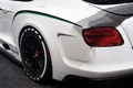 Mondial de l'Automobile de Paris 2012 - Bentley Continental GT3 blanc feux arrière