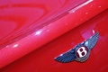 Mondial de l'Automobile de Paris 2012 - Bentley Continental GTC V8 rouge logo coffre