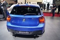 Mondial de l'Automobile de Paris 2012 - BMW M135i XDrive bleu face arrière