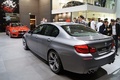 Mondial de l'Automobile de Paris 2012 - BMW M5 F10 anthracite mate 3/4 arrière gauche